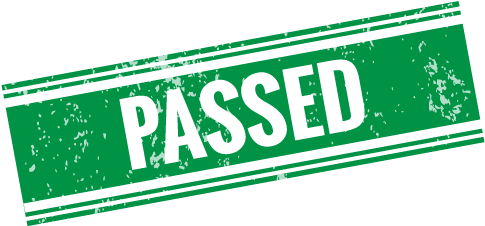 Fail Stamp Clipart Proven - Green Success Stamp Png (500x240)