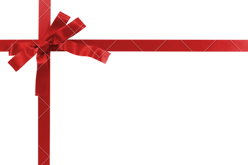 Red And Bow Photos - Red Gift Ribbon Png (800x531)