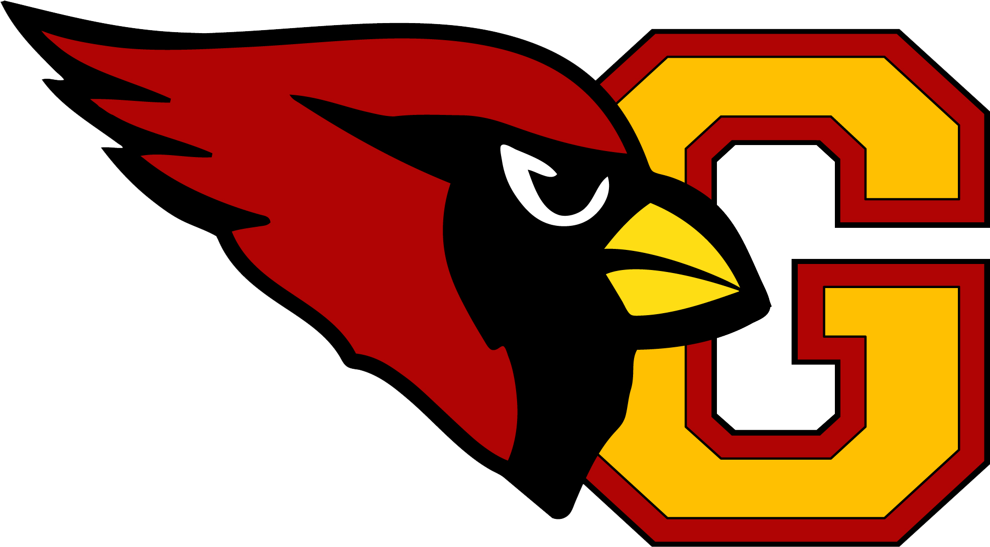 Cardinal Clipart Ghs - Glendale High School Cardinals (1971x1236)