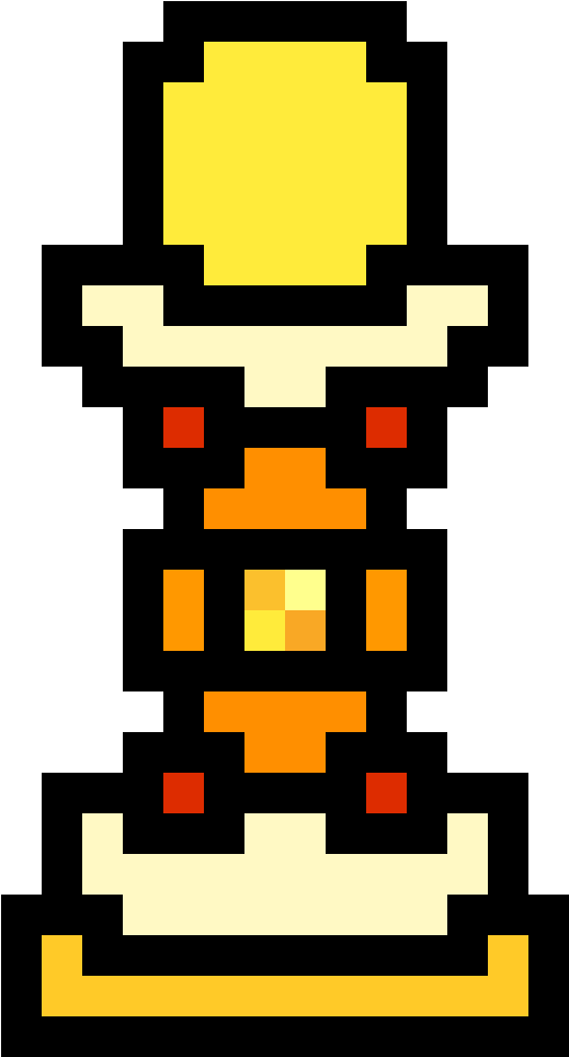 White Pawn Piece - Pixel Art Computer Mouse (1184x1184)