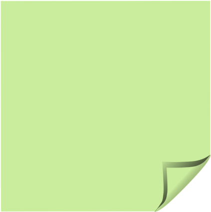 Sticky Note Green Folded Corner - Paper (958x1355)