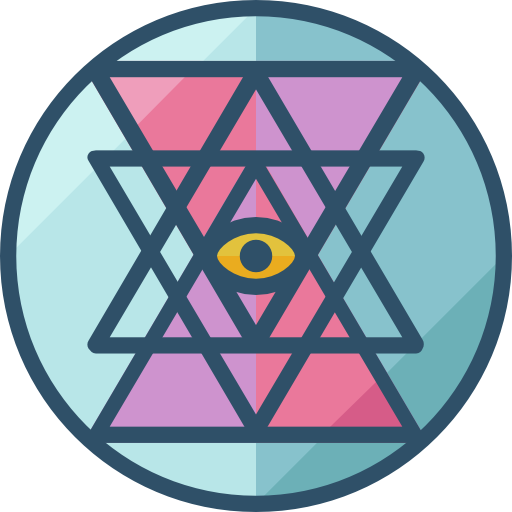 Geometry, Symbols, Sacred Icon - Star Of Jude (512x512)