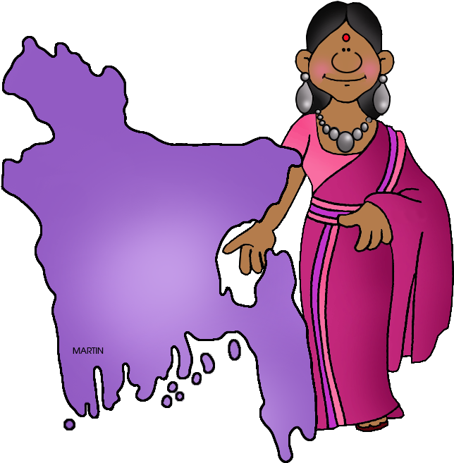 Bangladesh Map - Bangladesh Map Png (683x736)