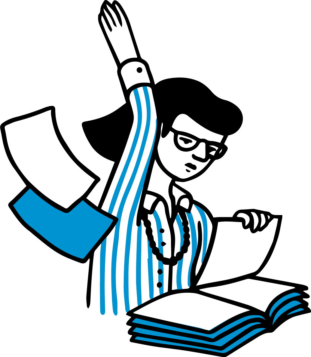 A Woman In A Striped Shirt Throws Sheets Of Paper Over - A Woman In A Striped Shirt Throws Sheets Of Paper Over (1035x1187)