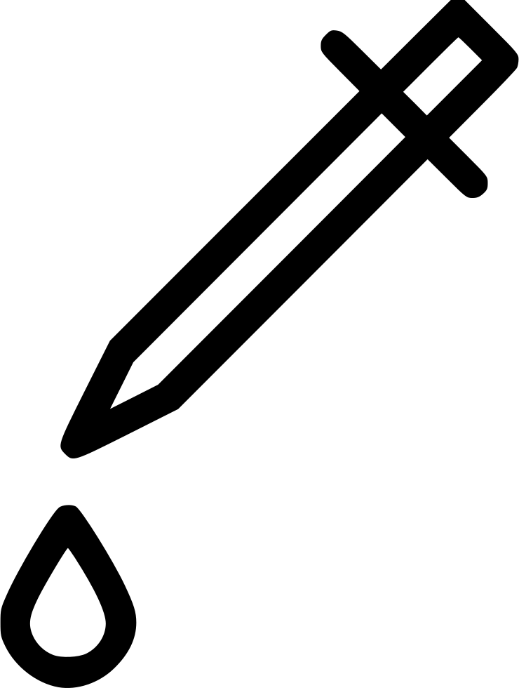 Dropper Eye Dropper Solution Liquid Drop Science Comments - Dropper Icon Png (740x980)