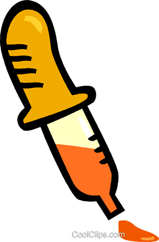 Eye Dropper Royalty Free Vector Clip Art Illustration - Eye Dropper Royalty Free Vector Clip Art Illustration (315x480)