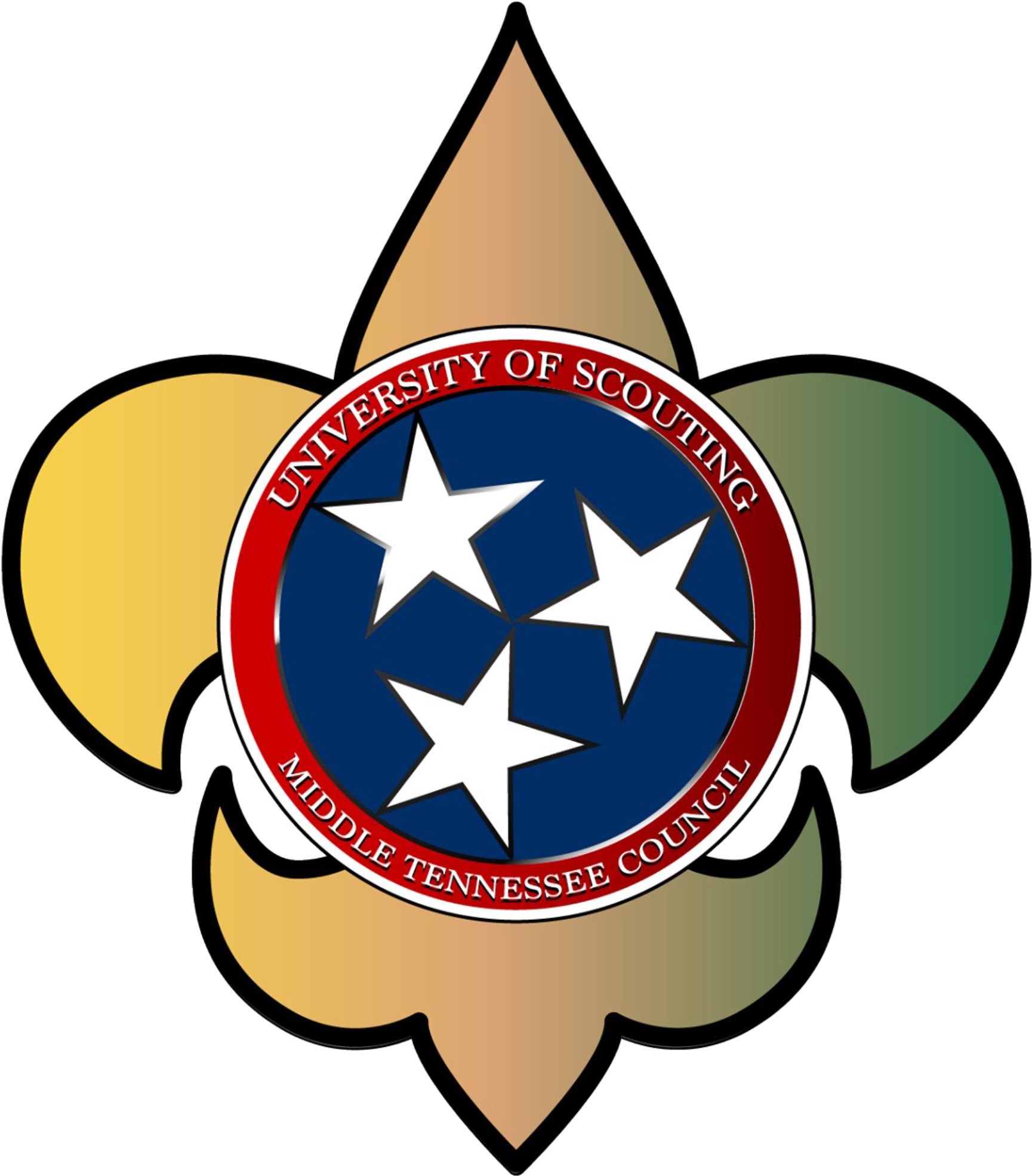 The Middle Tennessee Council Prides Itself On Offering - Tennessee Tri Star Logo (1766x1999)