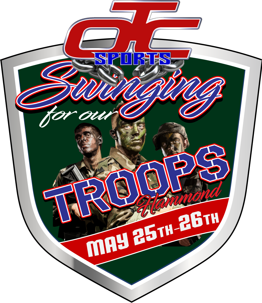 Swinging For Our Troops In Hammond - Emblem (904x1044)