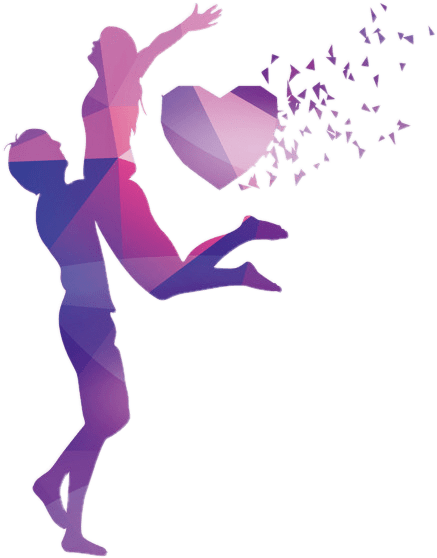 Romantic Love Couple Png Download This Love Two Couple, - Love Pik (650x609)