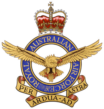 Usaf Logo Png - Royal Australian Air Force Logo (359x400)
