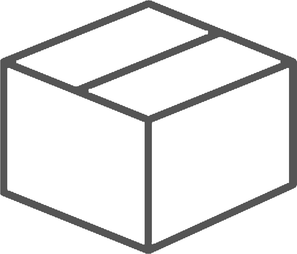 Free Shipping In India - Stacked Container Icon Png (1200x1029)