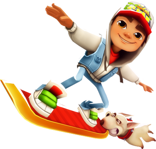 Subway Surfers Characters Png (503x480)