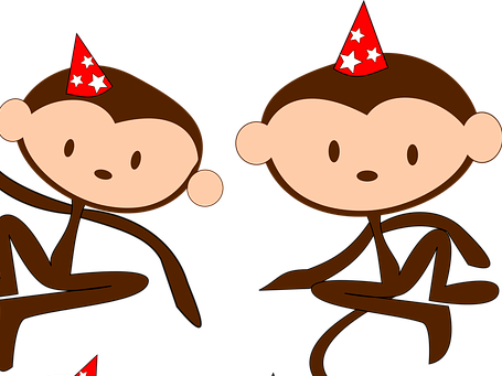 Quiz On Look Out, Stripy Horse By Jim Helmore And Karen - Monkey (455x341)