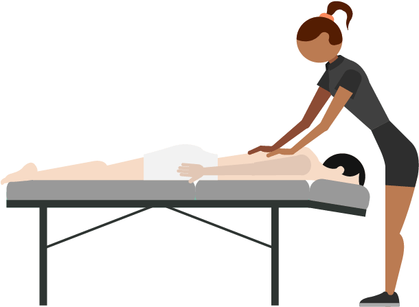 Our Massage Techniques Zeel On Demand Single - Table De Massage Png (619x454)