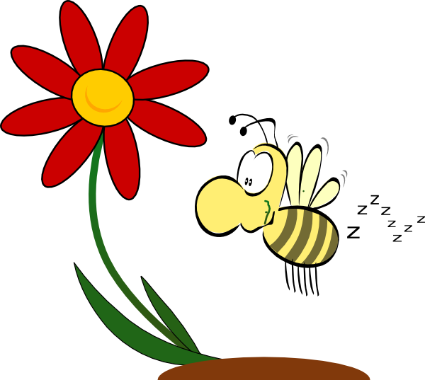 Cartoon Bee (600x537)