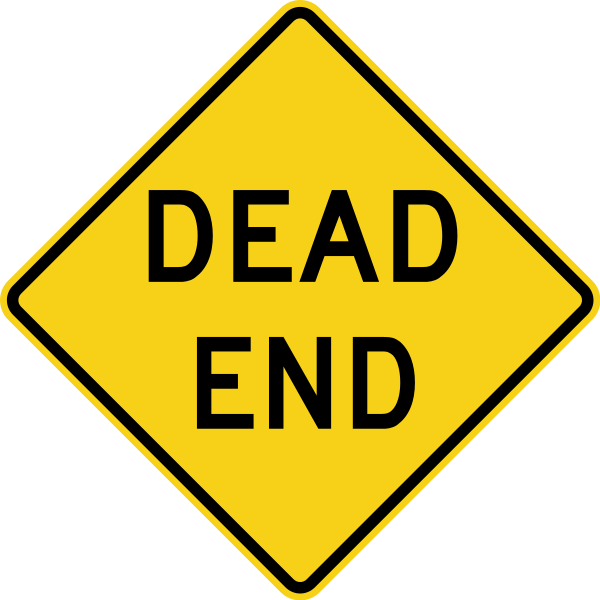 Dead End Clip Art (600x600)