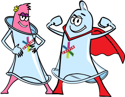 Condoms Uniti Contro L'aids - Prevenzione Aids (500x375)