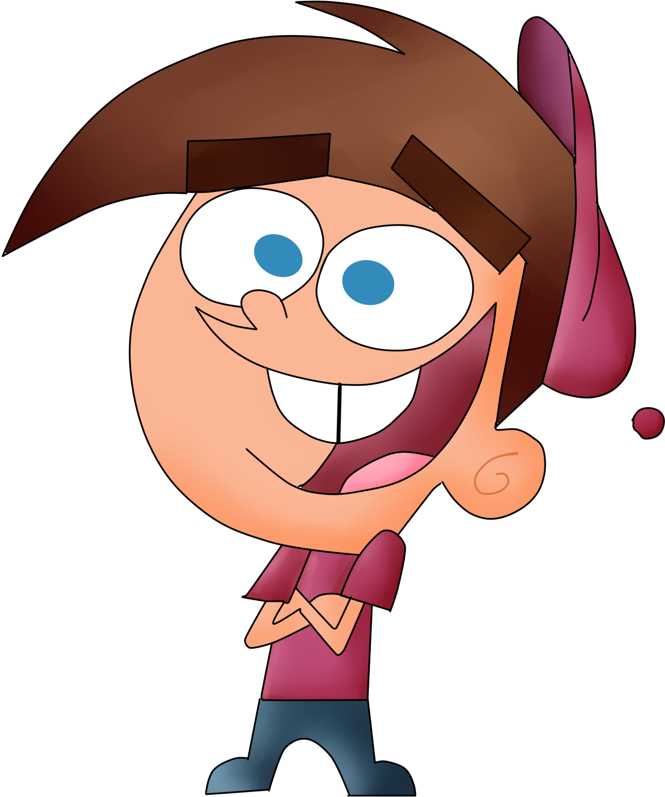 Download Timmy Turner Wallpaper Gallery Thanksgiving - Dibujos De Timmy Turner (1334x1600)