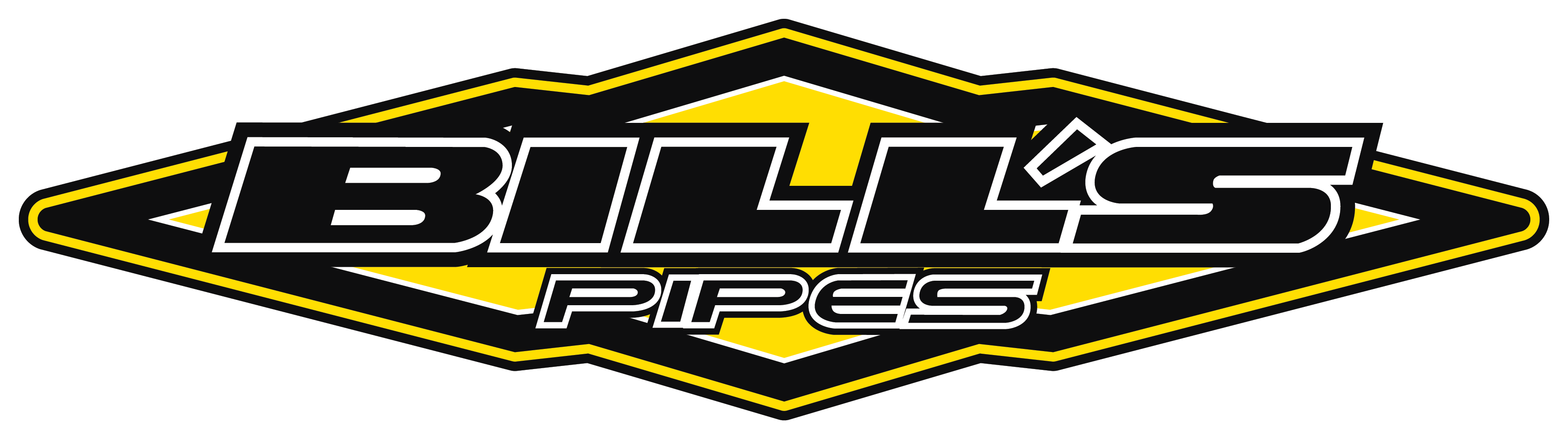 Bill Pipes Motorcycle Exhaust System - Bills Pipes (3584x1004)