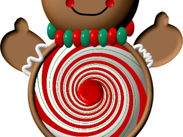 Christmas Clipart Gingerbread Man - Christmas Gingerbread Clipart (640x480)