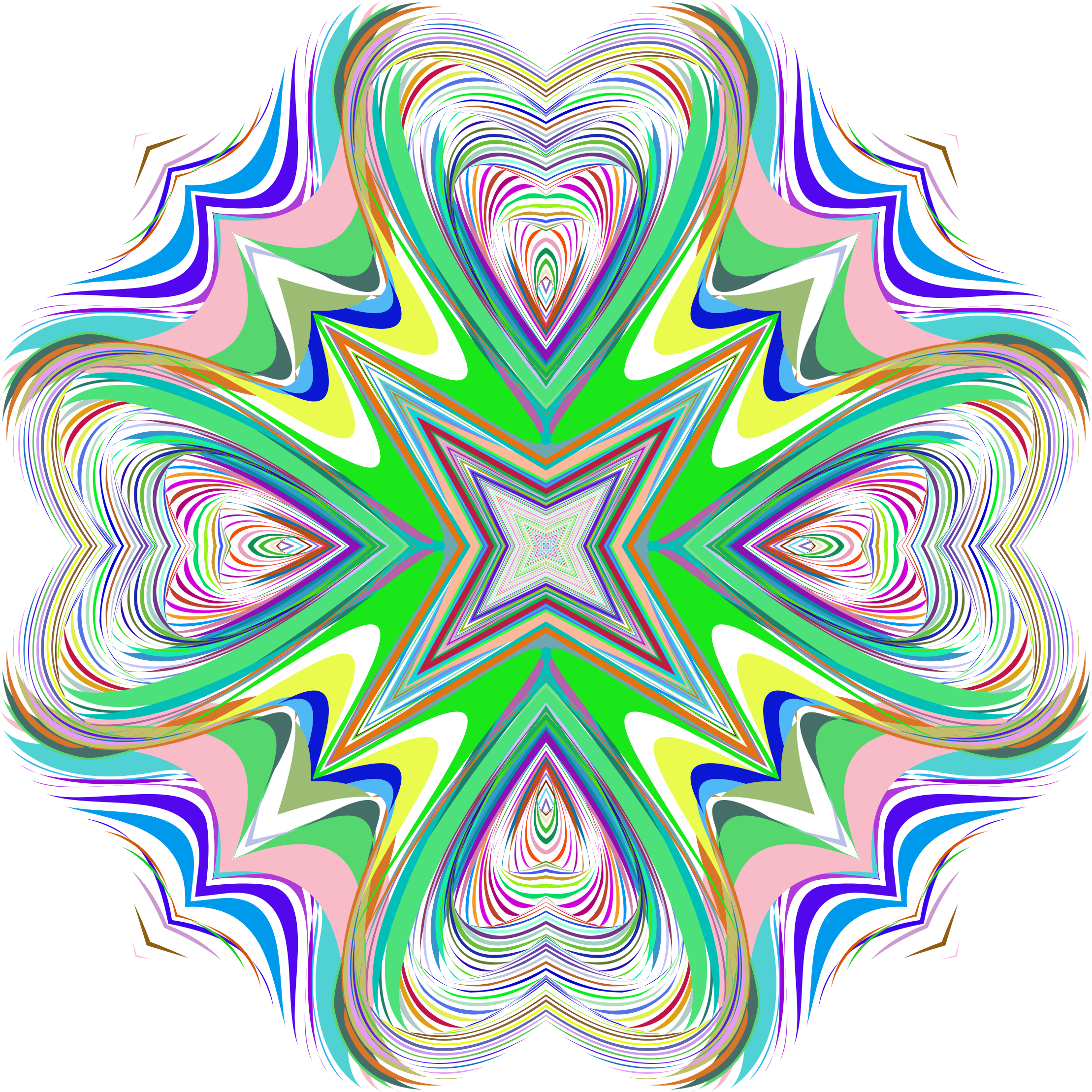 All Photo Png Clipart - Kaleidoscope (2218x2218)
