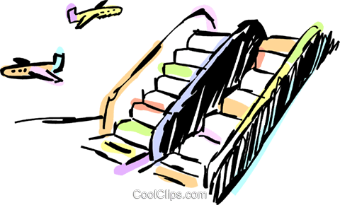Airport Terminals Royalty Free Vector Clip Art Illustration - Airport Terminals Royalty Free Vector Clip Art Illustration (480x290)