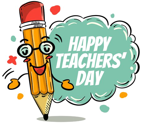 Happy Teachers Day High Quality Png - Happy Teachers Day Clipart (490x490)
