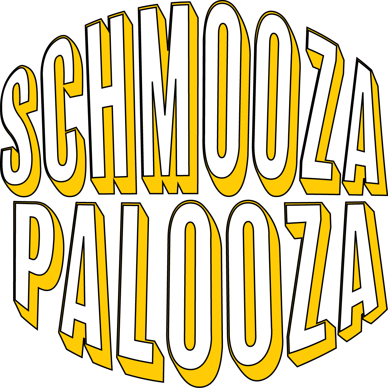 Don't Miss Schmooza Palooza 2016 - Calligraphy (1243x1243)
