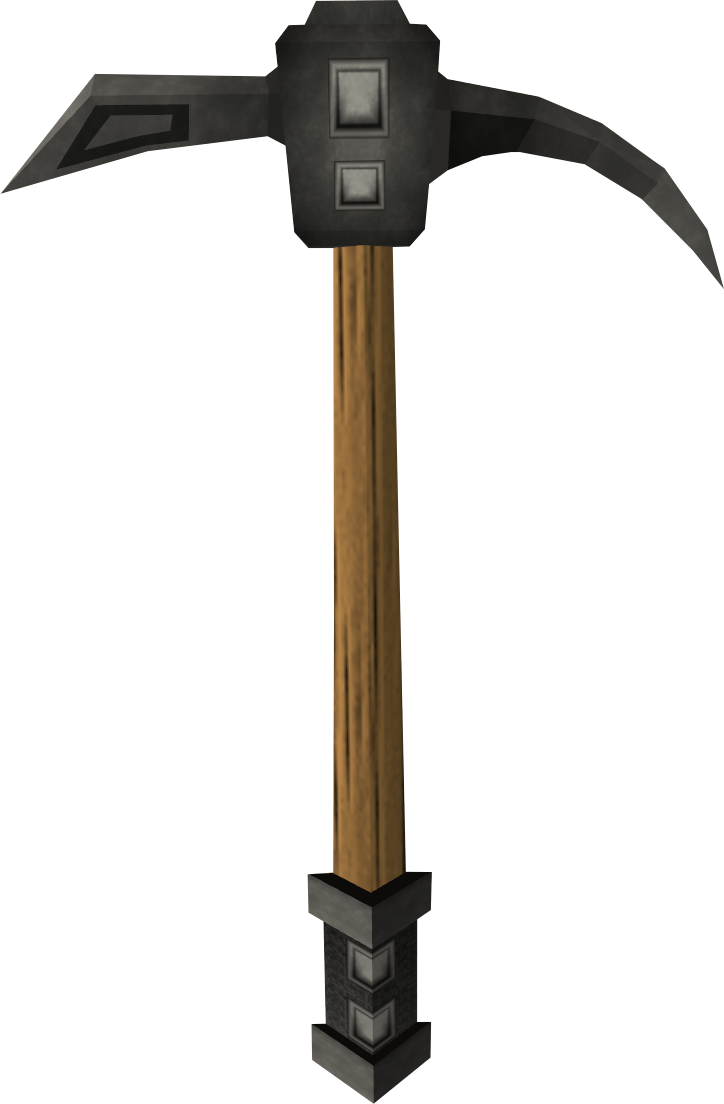 The Iron Pickaxe Is A Pickaxe Stronger Than The Bronzeminecraft - Real Life Iron Pickaxe (724x1104)