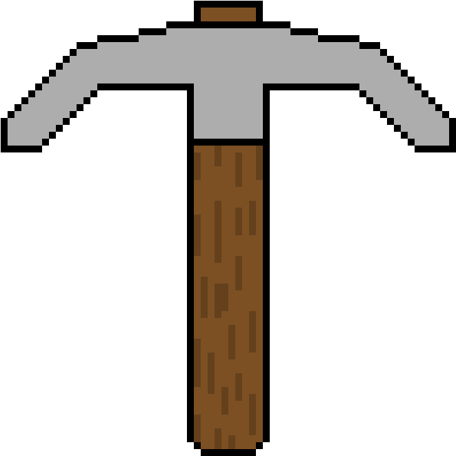 Stone Pickaxe - Gudetama Pixel Gif (740x710)