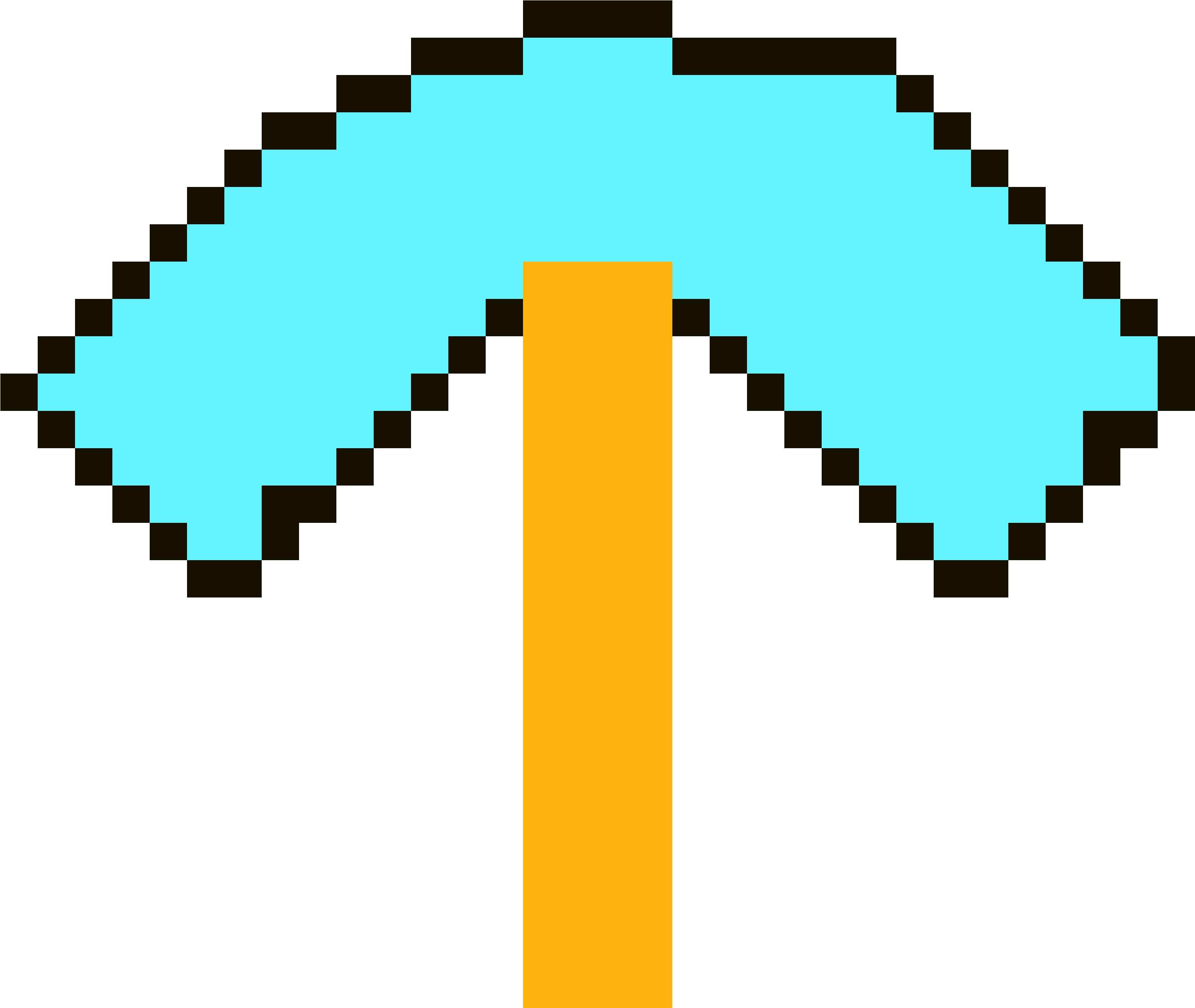 Diamond Pickaxe - Lightbulb Pixel Art (4200x3000)