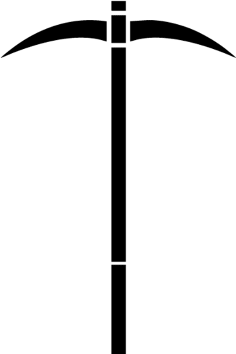 Axe - Clip Art Pick Axe (750x750)