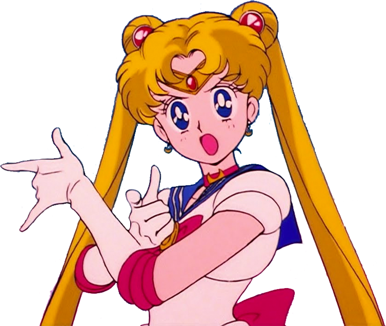 Sailor Moon Clipart - Sailor Moon Pose (753x637)