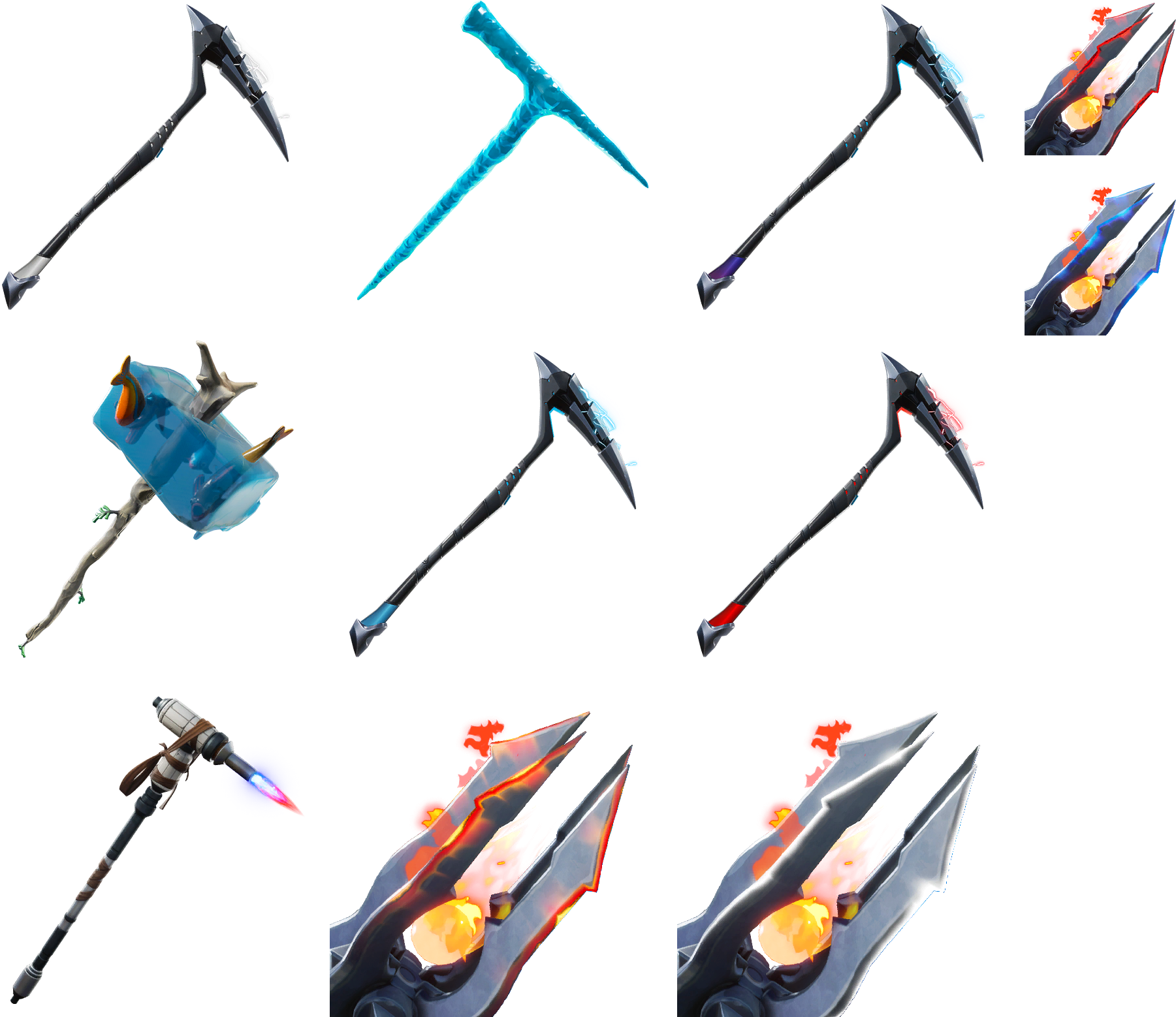 Pickaxes - Fortnite Season 7 Pickaxe (1872x1596)
