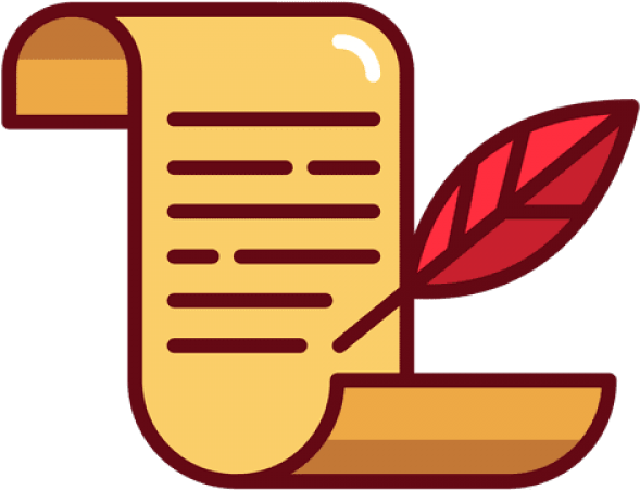 Scroll Clipart Svg - Cartoon Scroll Transparent Background (640x480)