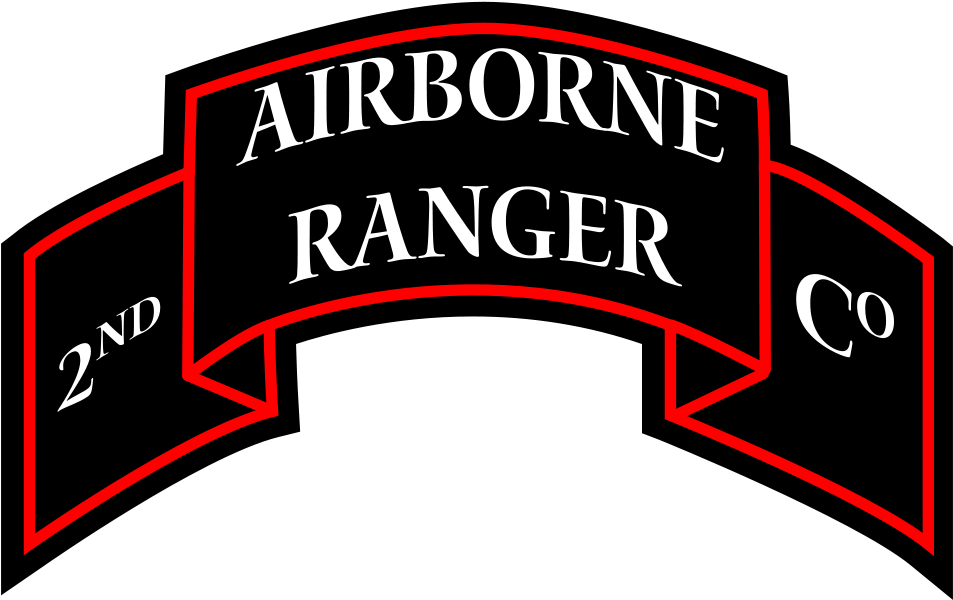 2 Airborne Ranger Battalion Shoulder Sleeve Insignia - 2nd Airborne Ranger Company (1024x660)
