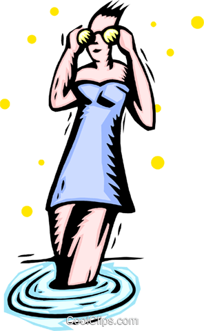 Fashion Clipart Illustration - Shallow Water Clipart (296x480)