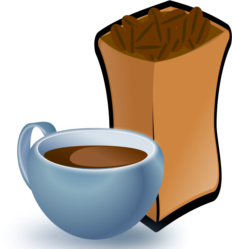 Cafe Clip Art - Coffee Beans Clip Art (800x800)