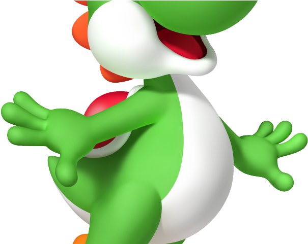 Super Mario Clipart Yoshi - Mario Kart Characters Yoshi (640x480)