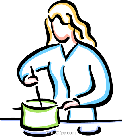 Catering Clipart Meal Prep - Cooking Lady Clipart Png (428x480)