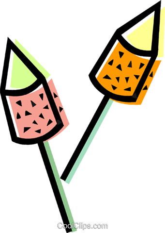 Feuerwerk Und Knallkörper Vektor Clipart Bild - Feuerwerk Und Knallkörper Vektor Clipart Bild (341x480)