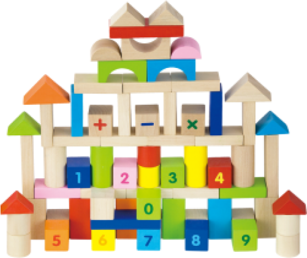 Image Royalty Free Abc Blocks Clipart - Number Blocks Png (600x600)