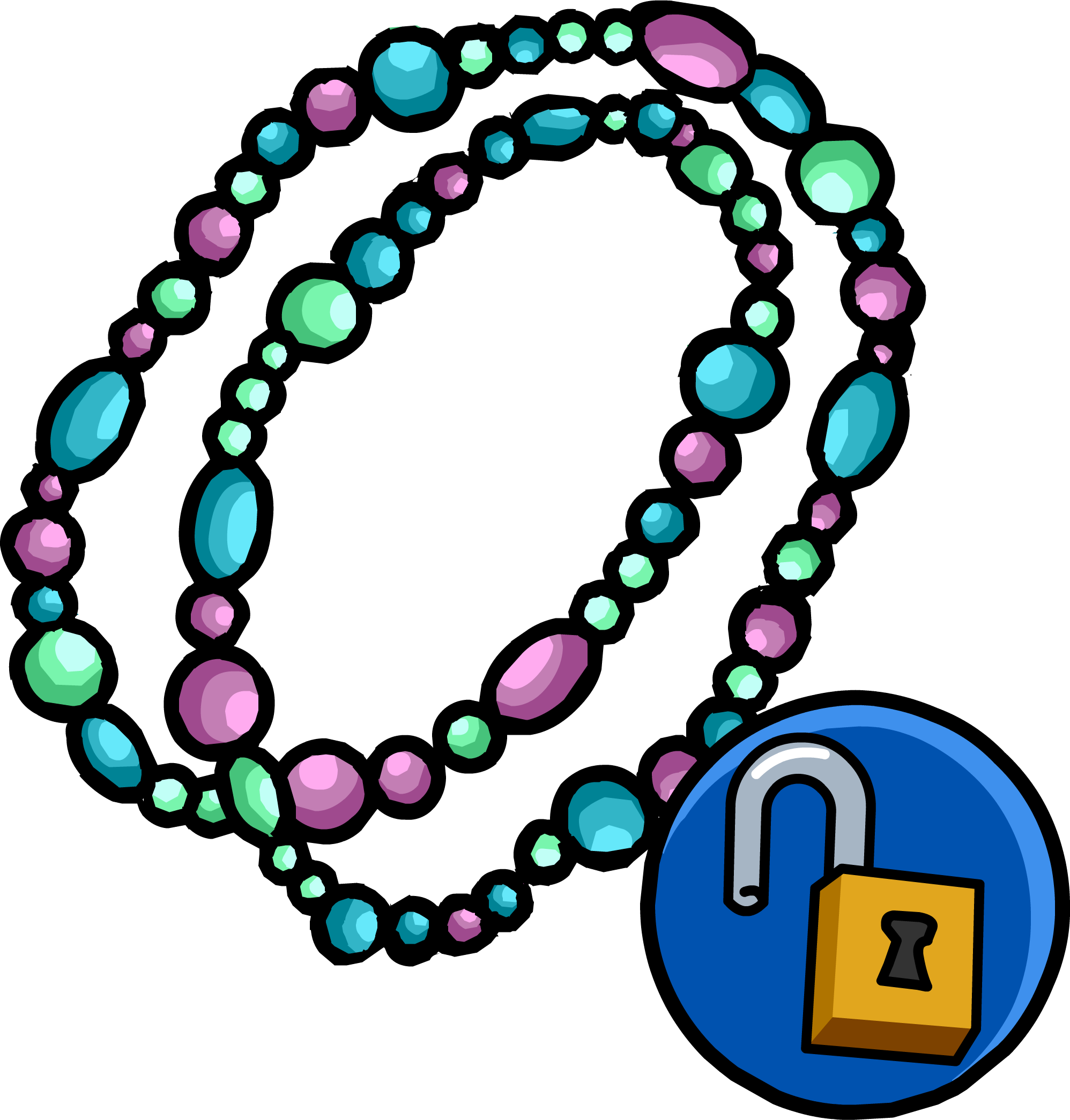 Image Pastel Clothing Icon Id Png Club Ⓒ - Bead Necklace Clipart (1996x2090)