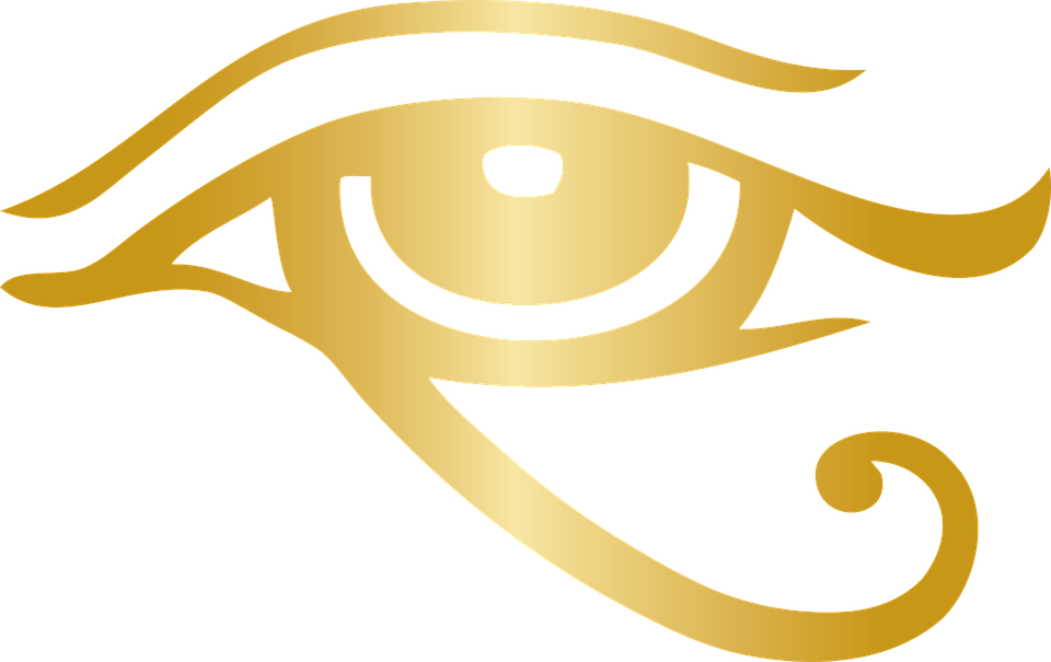 Crystal Pineal Gland Clairvoyance Third Eye - Egyptian Eye Png (960x605)