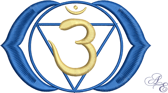 Ajna Third Eye Chakra1 Medium - Easy To Draw Chakra Symbols (722x361)