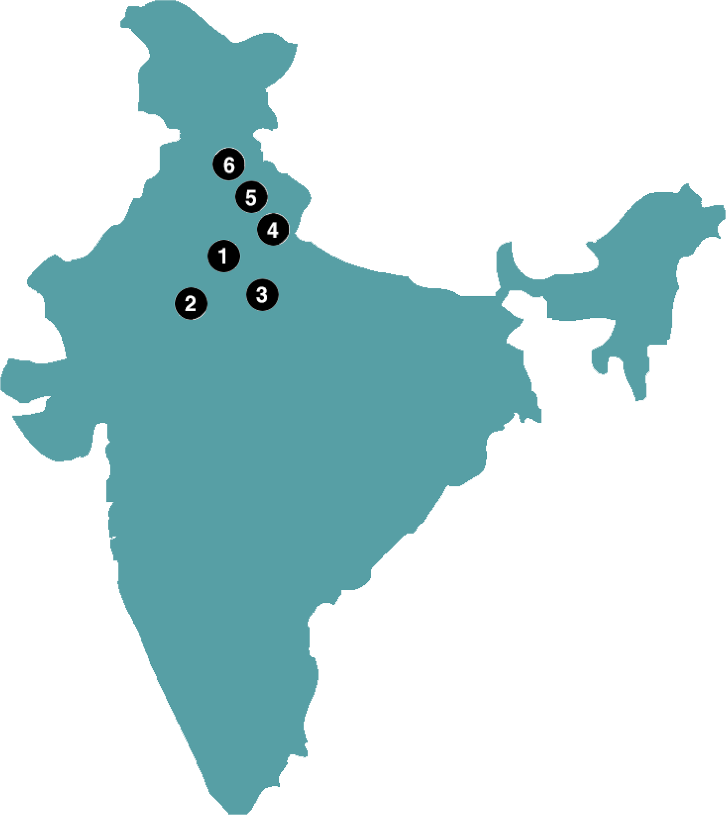 Itinerary - Agra In India Map (1494x1679)