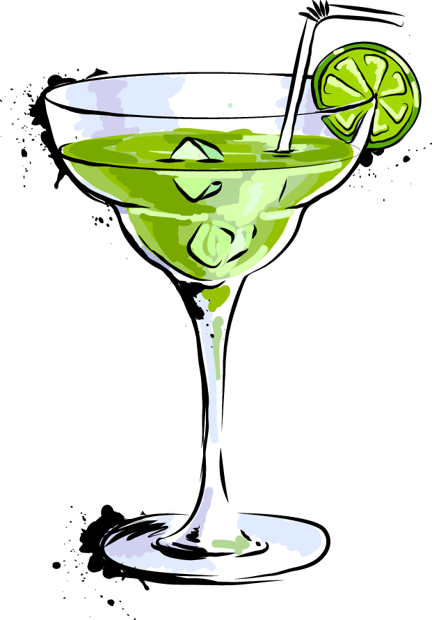 Once Every 365 Days, We Get To Celebrate The Single - Margarita Vector (621x890)