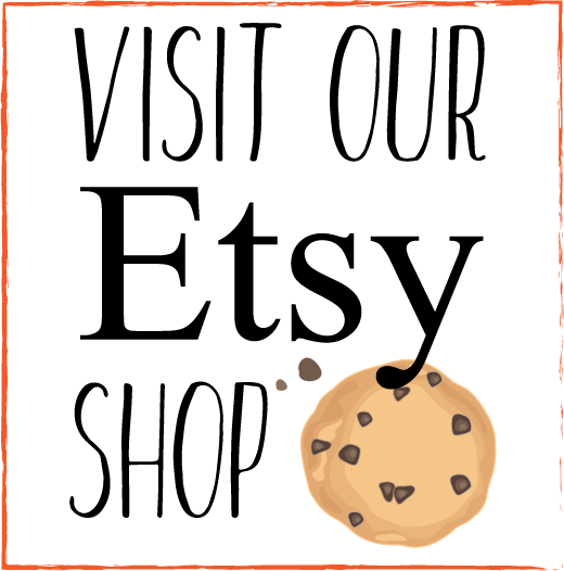 Shop Cookies & Calligraphy On Etsy - Baked Goods (520x526)