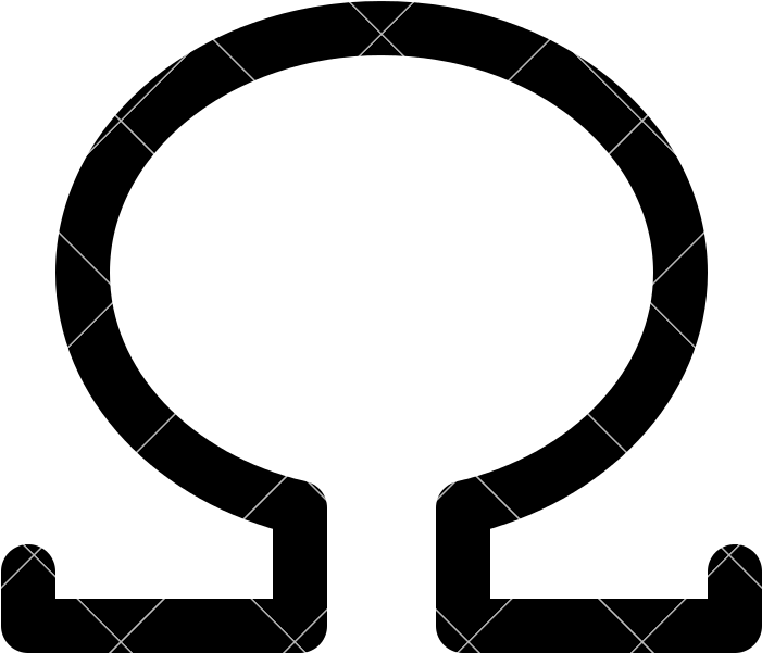 Omega Icon - Circle (800x800)