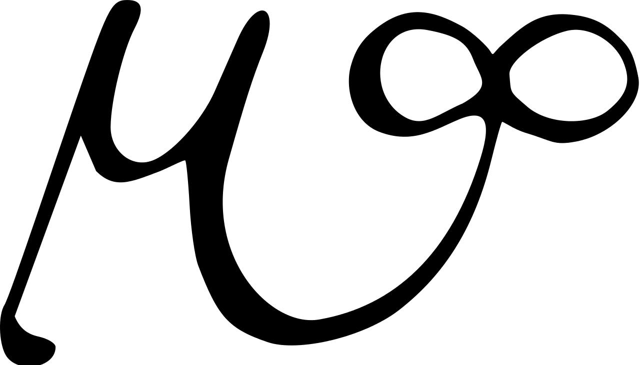 Greek Ligature Mu-omega - Greek Ligature Mu-omega (1280x731)